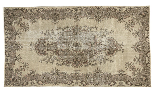 Rug 4x7, Carpet rug, Area rug, Turkish Rug, Vintage rug, Decorative Oushak Rug, Handmade rug, Bedroom rug, Faded rug, Entryway rug, 9675