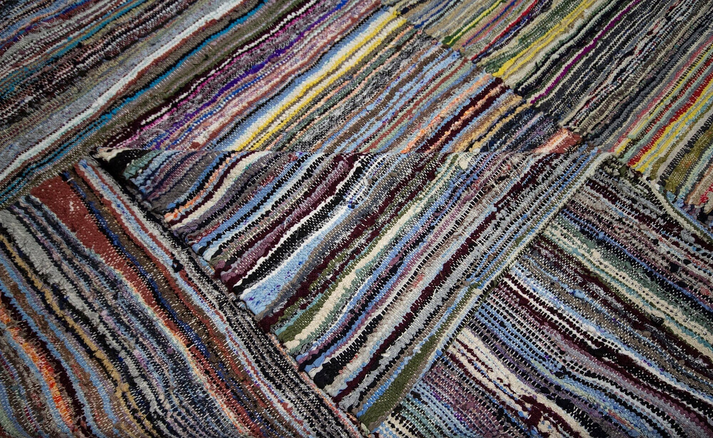 Vintage Turkish Rag Kilim Rug,10x13 , Oversized Colorful Large Kilim Rug 10x13, Turkish Vintage Kilim, Big Chaput Kilim Rug,2039