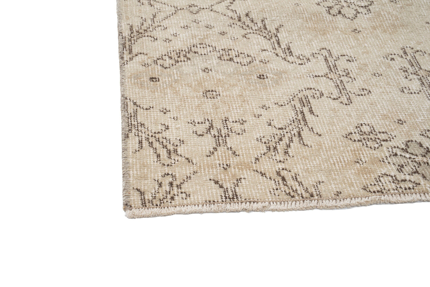 Turkish Rug, Rug 4x7, Vintage Rug 4x7, Handmade Area Faded rug, Unique rug, Boho decor, Bedroom rug, Muted rug, Oushak Carpet Rug, 9662