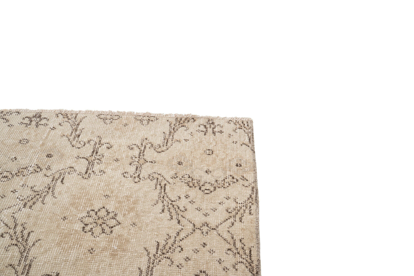 Turkish Rug, Rug 4x7, Vintage Rug 4x7, Handmade Area Faded rug, Unique rug, Boho decor, Bedroom rug, Muted rug, Oushak Carpet Rug, 9662