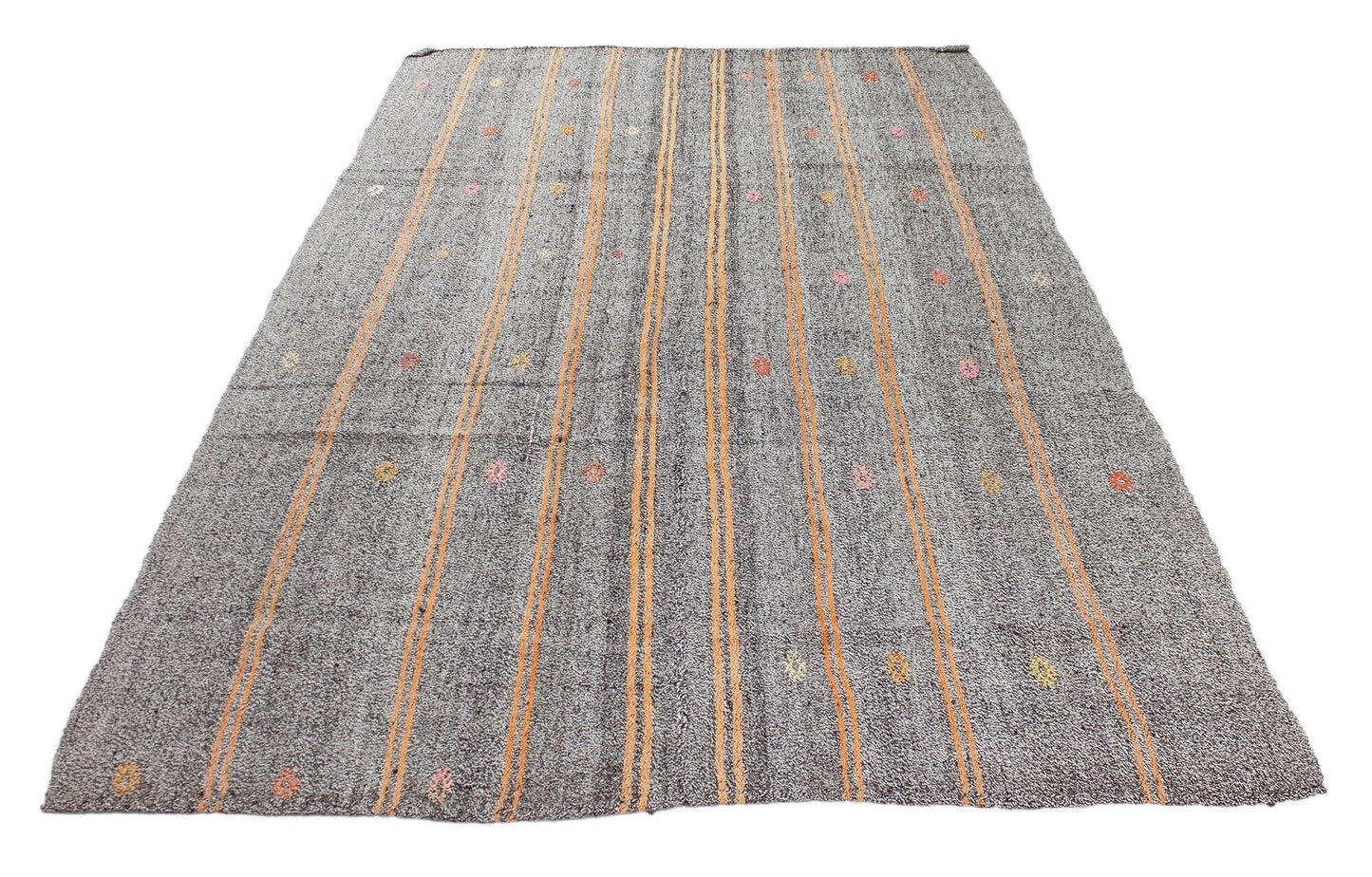 Kilim Rug, Turkish Kilim, Vintage Kilim, Gray Rug Kilim ,6x9 Kilim Rug ,Contemporary Decor, Living Room Rug, Kilim Rug Area, 4740