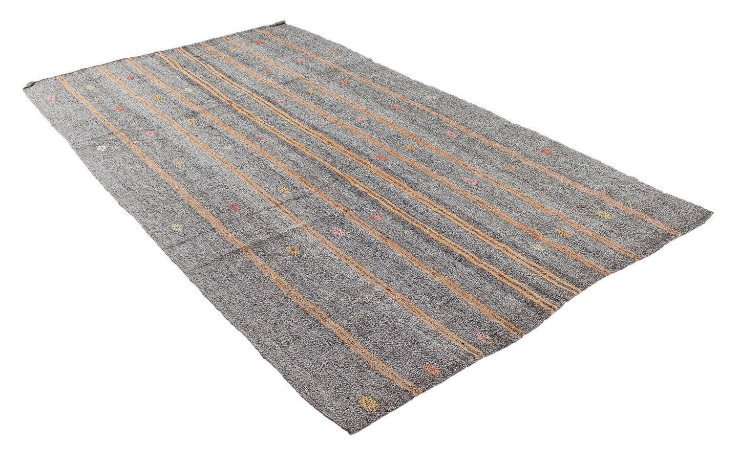 Kilim Rug, Turkish Kilim, Vintage Kilim, Gray Rug Kilim ,6x9 Kilim Rug ,Contemporary Decor, Living Room Rug, Kilim Rug Area, 4740