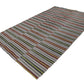 Boho Handmade Fine Kilim rug, Turkish Vintage Kilim rug, 6x10 Kilim rug ,İndoor One of a kind Rug,  Luxury rug, Eclectic, Nursery, 7049
