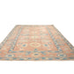 7x9 Rug, 7x9 Turkish Vintage Rug, Faded Rug, Anatolian Rug, Oushak Rug, TURKİSH RUG, Vintage Carpet Rug, Muted Pink Rug • 5796