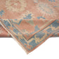7x9 Rug, 7x9 Turkish Vintage Rug, Faded Rug, Anatolian Rug, Oushak Rug, TURKİSH RUG, Vintage Carpet Rug, Muted Pink Rug • 5796