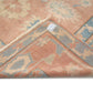 7x9 Rug, 7x9 Turkish Vintage Rug, Faded Rug, Anatolian Rug, Oushak Rug, TURKİSH RUG, Vintage Carpet Rug, Muted Pink Rug • 5796