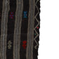 Vintage Kilim, Turkish kilim, Brown Kilim rug, Kilim rug 7x11,Handmade Goat hair Area rug,Bohemian rug,Floor rug,Kilim,7152