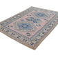 Geometric Turkish rug, Oushak rug, Vintage rug, Boho rug, Handmade rug, Area rug, Carpet rug, 6x8 Turkish rug,Eclectic rug,Nursery rug, 7285