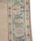Turkish rug, Vintage rug, Oushak rug ,Muted rug, Floral rug , 6x10 Area Boho Carpet rug, Handmade rug ,Faded rug ,Living room, 7241