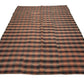 Plaid Primitive Kilim rug, 6x9 Kilim rug, Handmade One of a kind Area rug, Vintage Floor rug, Turkey rug, Rustic rug, Anatolia rug,5513