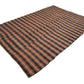 Plaid Primitive Kilim rug, 6x9 Kilim rug, Handmade One of a kind Area rug, Vintage Floor rug, Turkey rug, Rustic rug, Anatolia rug,5513