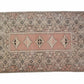 Faded Oushak rug, Turkish rug, Vintage rug 6x10, Geometric rug, Handmade Turkey rug, One of a kind rug ,Neutral Turkish rug, 7841