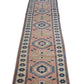 2x12 Turkish Vintage Oushak Carpet Runner rug, Hallway Long Floor Runner rug ,One-of-a-kind, Kitchen rug, Stair rug, Coastal decor, 7719