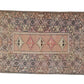 Brown Faded Turkish rug, Area Turkish rug ,Vintage Oushak Turkish rug ,Mid-century rug, Turkey rug, Turkish rug 6x9, 7232