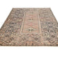 Brown Faded Turkish rug, Area Turkish rug ,Vintage Oushak Turkish rug ,Mid-century rug, Turkey rug, Turkish rug 6x9, 7232