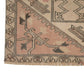 Faded Oushak rug, Turkish rug, Vintage rug 6x10, Geometric rug, Handmade Turkey rug, One of a kind rug ,Neutral Turkish rug, 7841