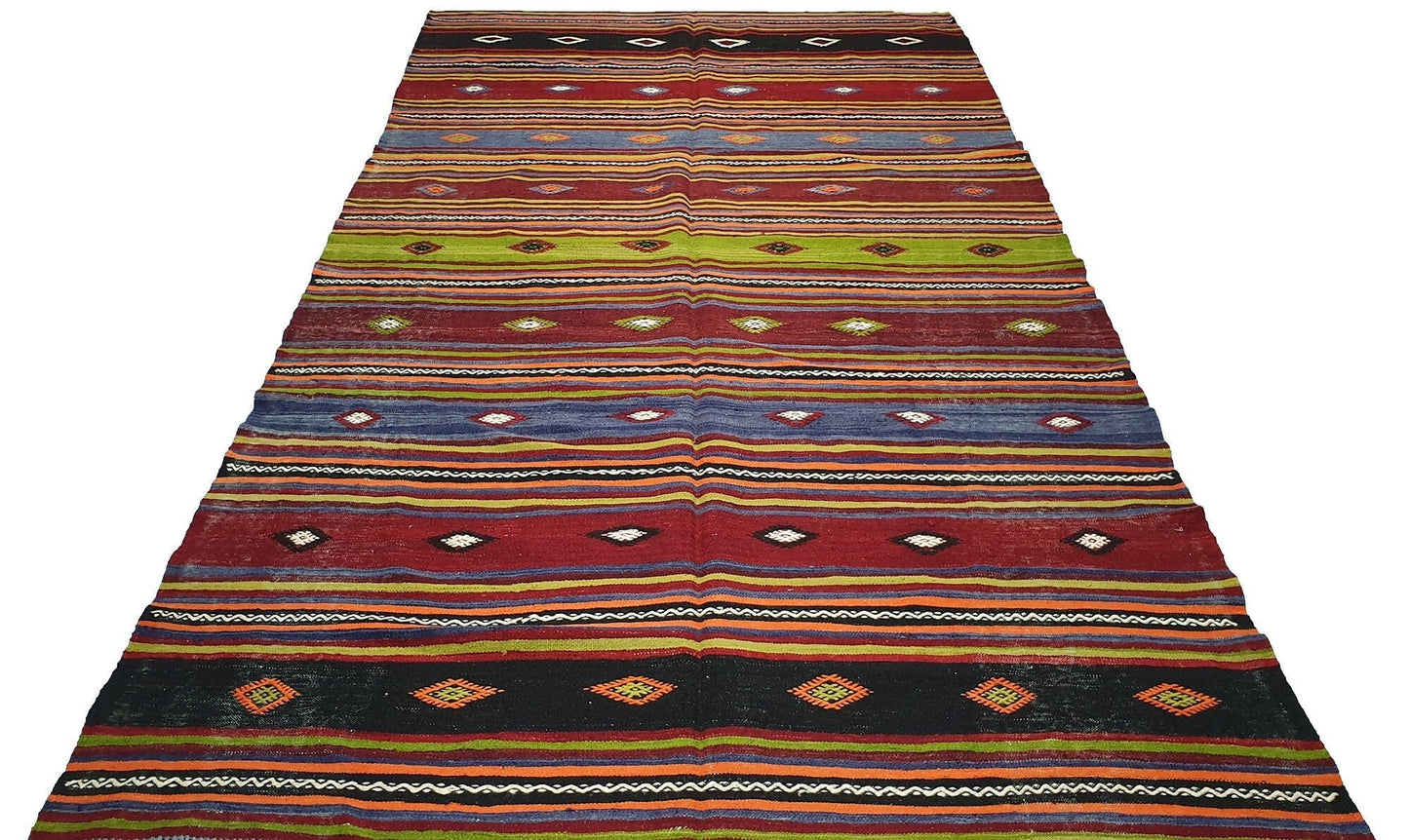 5x10 Vintage Turkish Area Kilim rug ,Primitive Living room Wool Rug,Handmade rug,One of a kind rug,Shabby chic,510