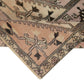 Brown Faded Turkish rug, Area Turkish rug ,Vintage Oushak Turkish rug ,Mid-century rug, Turkey rug, Turkish rug 6x9, 7232