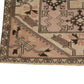 Brown Faded Turkish rug, Area Turkish rug ,Vintage Oushak Turkish rug ,Mid-century rug, Turkey rug, Turkish rug 6x9, 7232