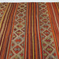 Embroidery Tribal Handmade Kilim rug 5x7 ,Turkish Vintage Kilim Rug, Area Pastel Kilim Rug, Faded Flat weave Kilim rug,Bedroom,599
