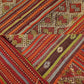 Embroidery Tribal Handmade Kilim rug 5x7 ,Turkish Vintage Kilim Rug, Area Pastel Kilim Rug, Faded Flat weave Kilim rug,Bedroom,599