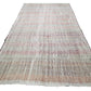 Unique Kilim rug, Colorful Pastel Rag Area Kilim rug, Kilim rug 6x10, Ethnic Contemporary Kid room rug, Stunning Kilim Rug, 1307