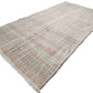 Unique Kilim rug, Colorful Pastel Rag Area Kilim rug, Kilim rug 6x10, Ethnic Contemporary Kid room rug, Stunning Kilim Rug, 1307