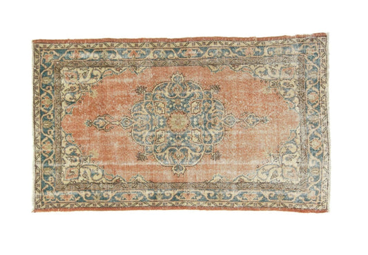 Small Turkish Carpet Rug, 4x6 Oushak Turkish Vintage Rug ,Area Rug, Unique Rug, Rectangle Rug, Anatolia Rug, Pastel Rug,6799