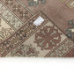 3x7 Runner Rug, Purple Rug 3x7, Turkish Vintage Oushak Runner, Rug Runner Hallway, Kitchen Rug, 6752