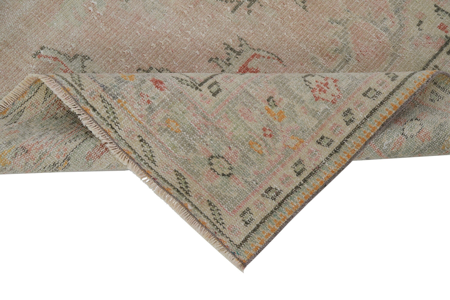 Washed out Vintage rug, Turkish Oushak Vintage rug, Carpet rug, Area rug 6x9, Anatolia rug, Beige rug, Unique rug, Bohemian Rug, 7092
