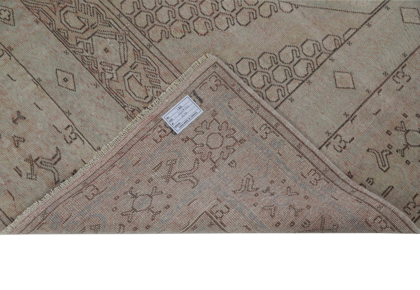 Oushak Rug, Neutral Rug, Turkish Rug, Vintage Rug, Carpet Rug, Area Rug, 6x9 Rug, Handmade rug, Living room rug, Turkey rug, 7111