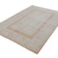 5x8 Vintage Beige Floral Rug, Handmade Area Wool Carpet Rug, One of a kind rug , Anatolia Rug, Bedroom ,Office, Rug,7084
