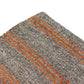 Orange Striped Turkish Kilim Rug, Handmade Gray Vintage Area Rug, Kilim Rug 6x8 , Living Room İndoor Kilim Rug,958