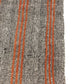 Orange Striped Turkish Kilim Rug, Handmade Gray Vintage Area Rug, Kilim Rug 6x8 , Living Room İndoor Kilim Rug,958