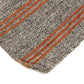 Orange Striped Turkish Kilim Rug, Handmade Gray Vintage Area Rug, Kilim Rug 6x8 , Living Room İndoor Kilim Rug,958