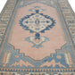 7x10 Neutral Turkish rug, Vintage rug 7x10, Oushak rug 7x10, Geometric Area Handmade rug, Carpet rug, Anatolia rug, Living room rug,5900