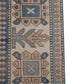 7x10 Neutral Turkish rug, Vintage rug 7x10, Oushak rug 7x10, Geometric Area Handmade rug, Carpet rug, Anatolia rug, Living room rug,5900