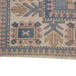 7x10 Neutral Turkish rug, Vintage rug 7x10, Oushak rug 7x10, Geometric Area Handmade rug, Carpet rug, Anatolia rug, Living room rug,5900