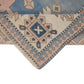 7x10 Neutral Turkish rug, Vintage rug 7x10, Oushak rug 7x10, Geometric Area Handmade rug, Carpet rug, Anatolia rug, Living room rug,5900