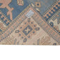 7x10 Neutral Turkish rug, Vintage rug 7x10, Oushak rug 7x10, Geometric Area Handmade rug, Carpet rug, Anatolia rug, Living room rug,5900