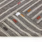 Turkish Kilim Rug 6x8 ,Vintage Kilim Rug 6x8, Handmade Rug, Kilim Rug 6x8, Gray White Rug , Eclectic Rug, Kilim, 924