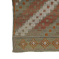 Embroidery Wool Ethnic Kilim rug 6x12 ,Anatolia Handmade Turkish Kilim rug, One of a kind Vintage Area Kilim rug, 8130