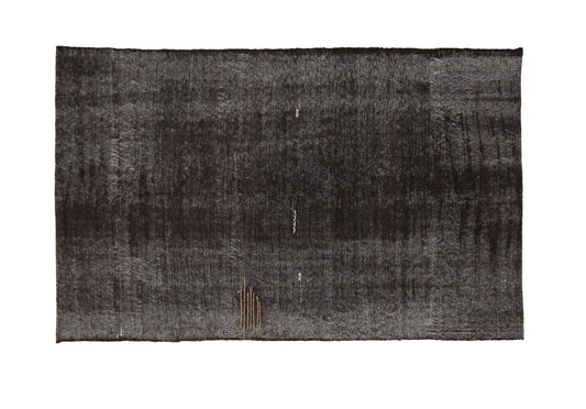 5x8 Area Kilim rug ,Turkish Vintage Kilim rug, Handmade Plain Brown Kilim rug, Worn rug, Mid-century rug, Antique rug ,Rustic rug ,7817