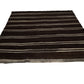 Square Brown Unique Kilim rug, Turkish Vintage Kilim Rug, Area rug, Farmhouse, Entryway rug, Outdoor rug, Flat weeave, Neutral rug, 7843