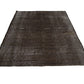 5x8 Area Kilim rug ,Turkish Vintage Kilim rug, Handmade Plain Brown Kilim rug, Worn rug, Mid-century rug, Antique rug ,Rustic rug ,7817