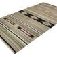 Faded Kilim rug, Muted Kilim rug,Area Kilim rug,Turkish rug,One of a kind rug,Handmade rug,Pastel rug,Fine rug,Pale rug,1496