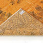 Vintage Carpet Orange Rug ,6x9 Turkish Rug, Overdyed Rug, Floral Rug ,Old Rug ,Carpet Rug ,Turkish Rug, Unique Rug, Living Room Rug, 3359
