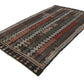 Turkish Vintage Area Handmade Unique Old Floor One of a kind Primitive Living room Turkey Anatolia Fine 6x9 Kilim Rug ,8165