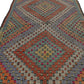 Turkish Kilim rug, Vintage Kilim, Handmade rug, Traditional rug, Office rug, Bedroom rug, Bohemian, Area rug, 6x9 Kilim rug