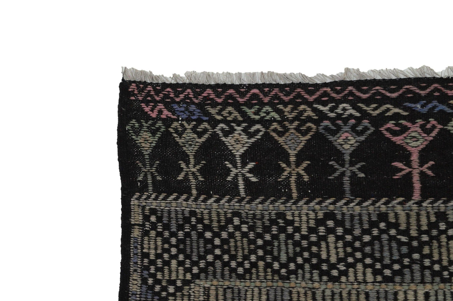 7x11 Bohemian Kilim rug ,Handmade Geometric Kilim rug ,Area Eclectic Kilim rug , One of a kind, Home decor, Decorative, Kilim, Rug, 8169